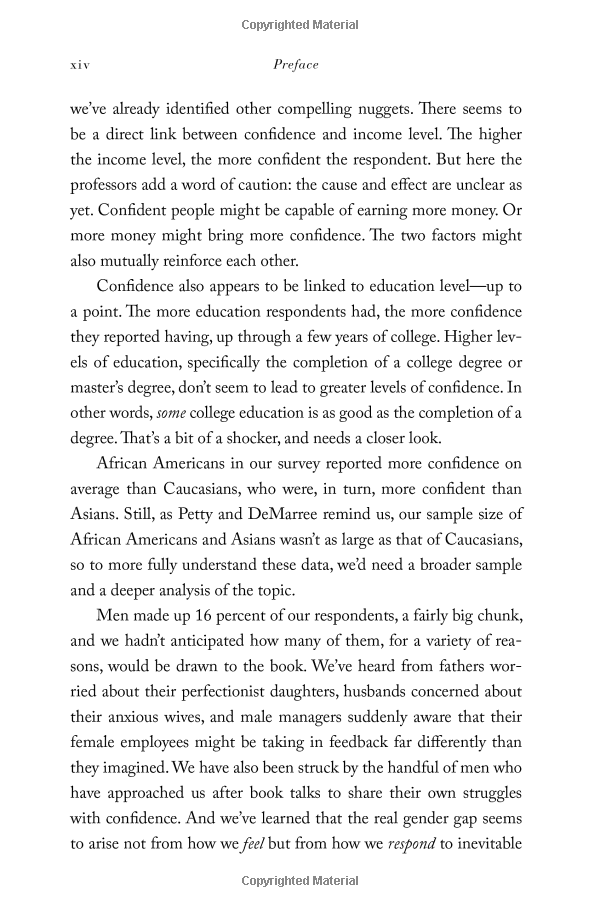 the confidence code: the science and art of self-assurance---what women should know