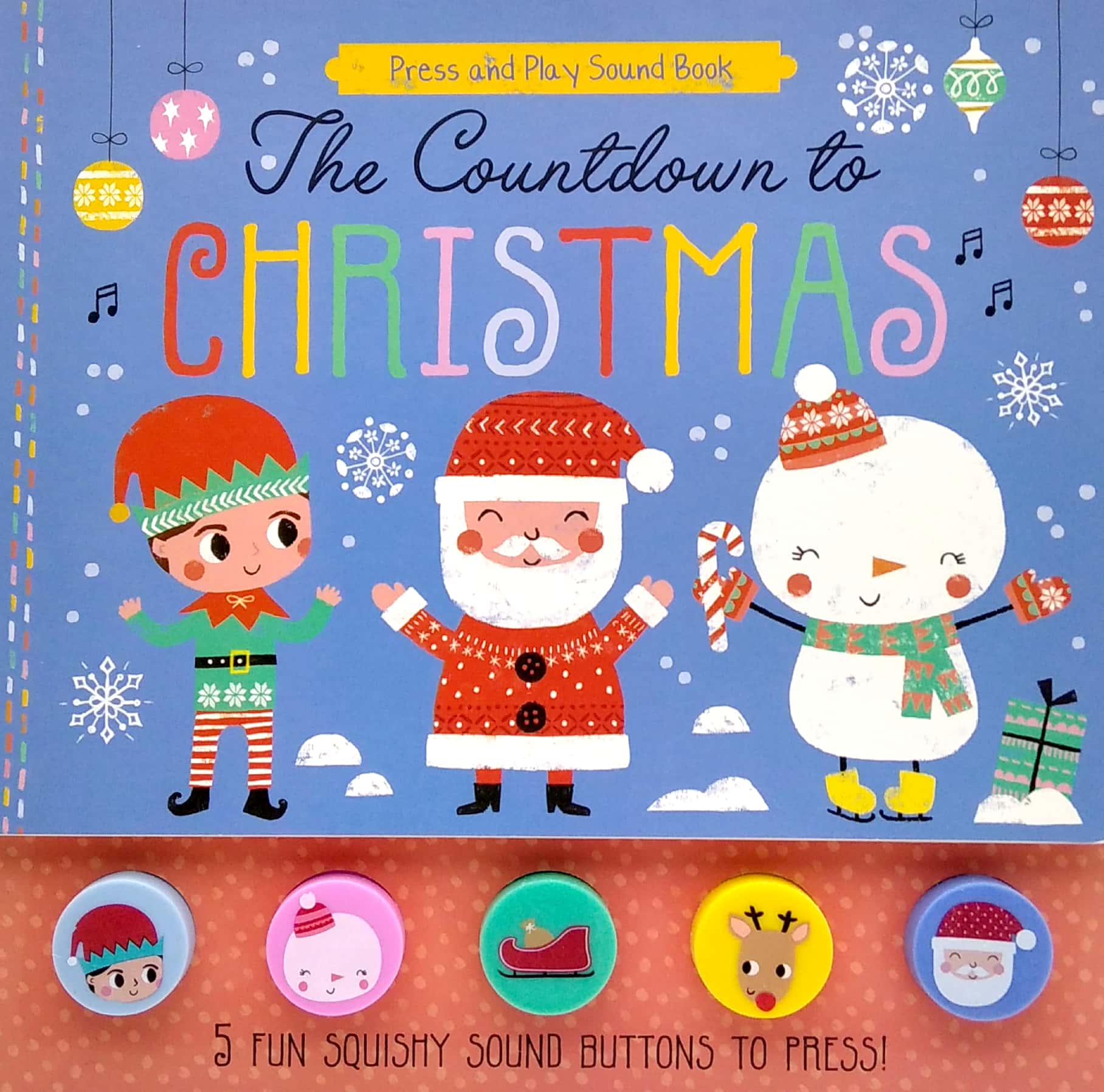 the countdown to christmas - press and play sound book