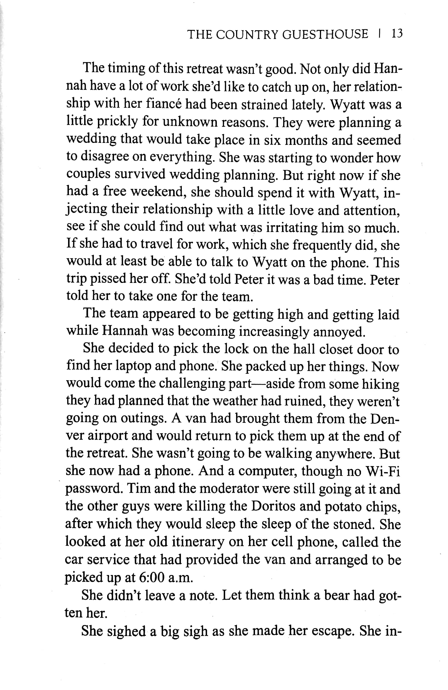 the country guesthouse (a sullivan's crossing 5)