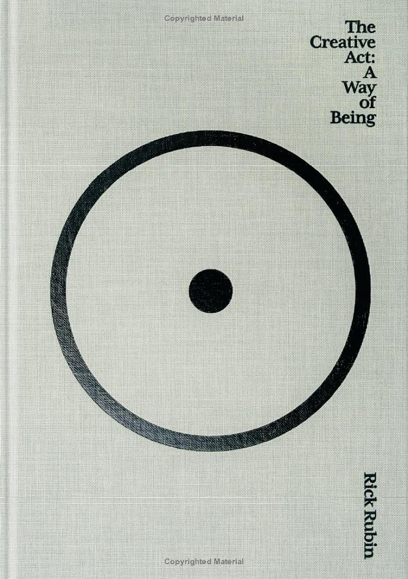 the creative act: a way of being