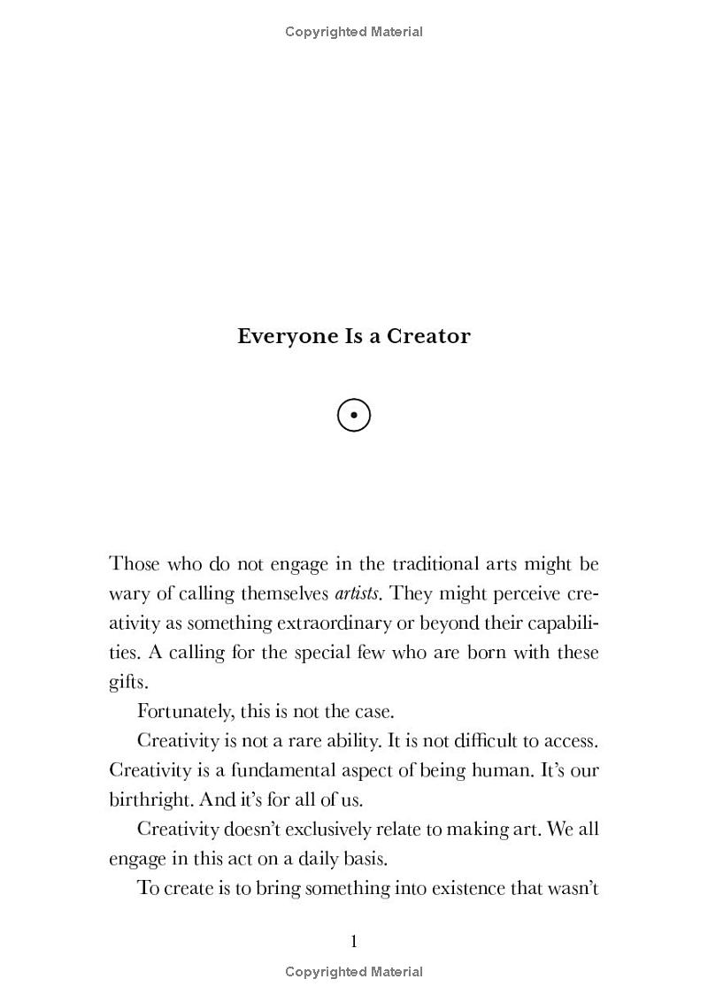 the creative act: a way of being