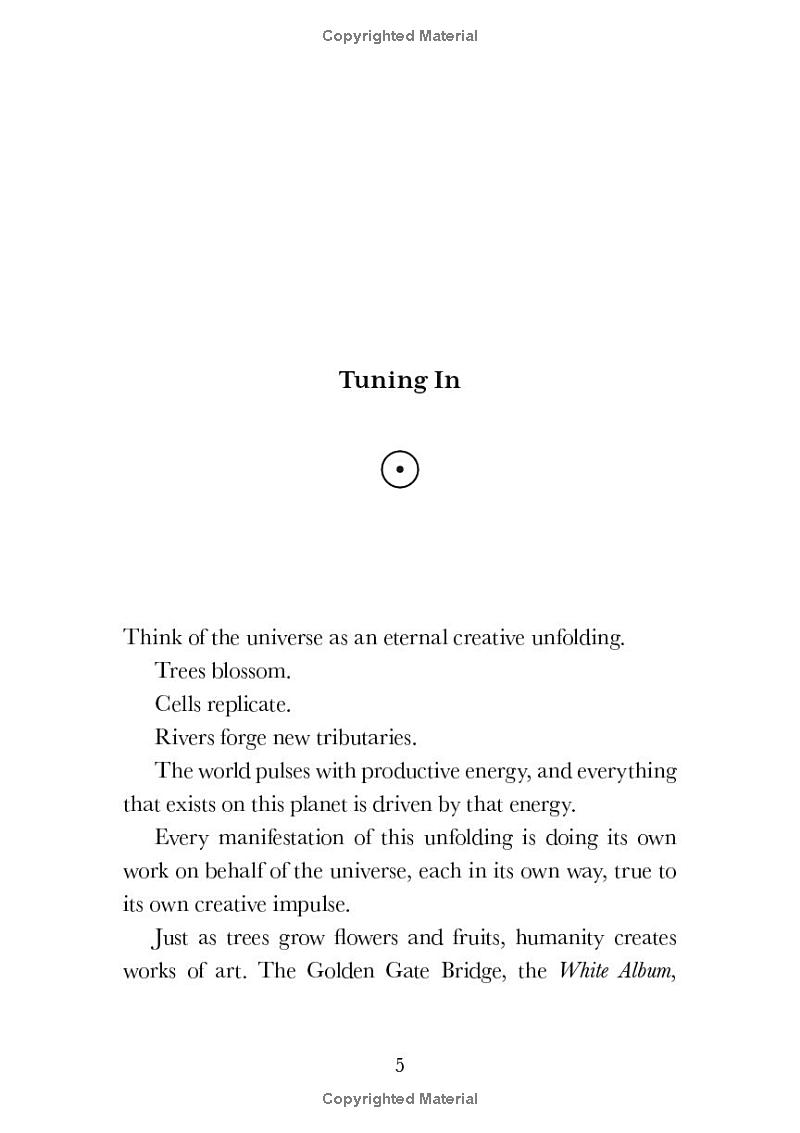 the creative act: a way of being