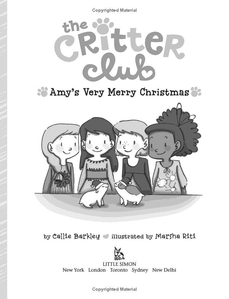 the critter club 9: amy's very merry christmas