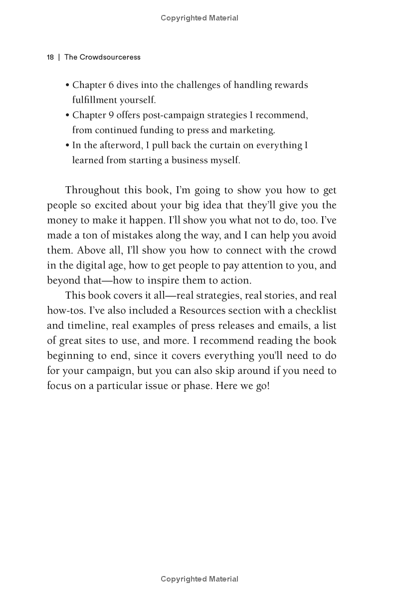 the crowdsourceress: get smart, get funded, and kickstart your next big idea