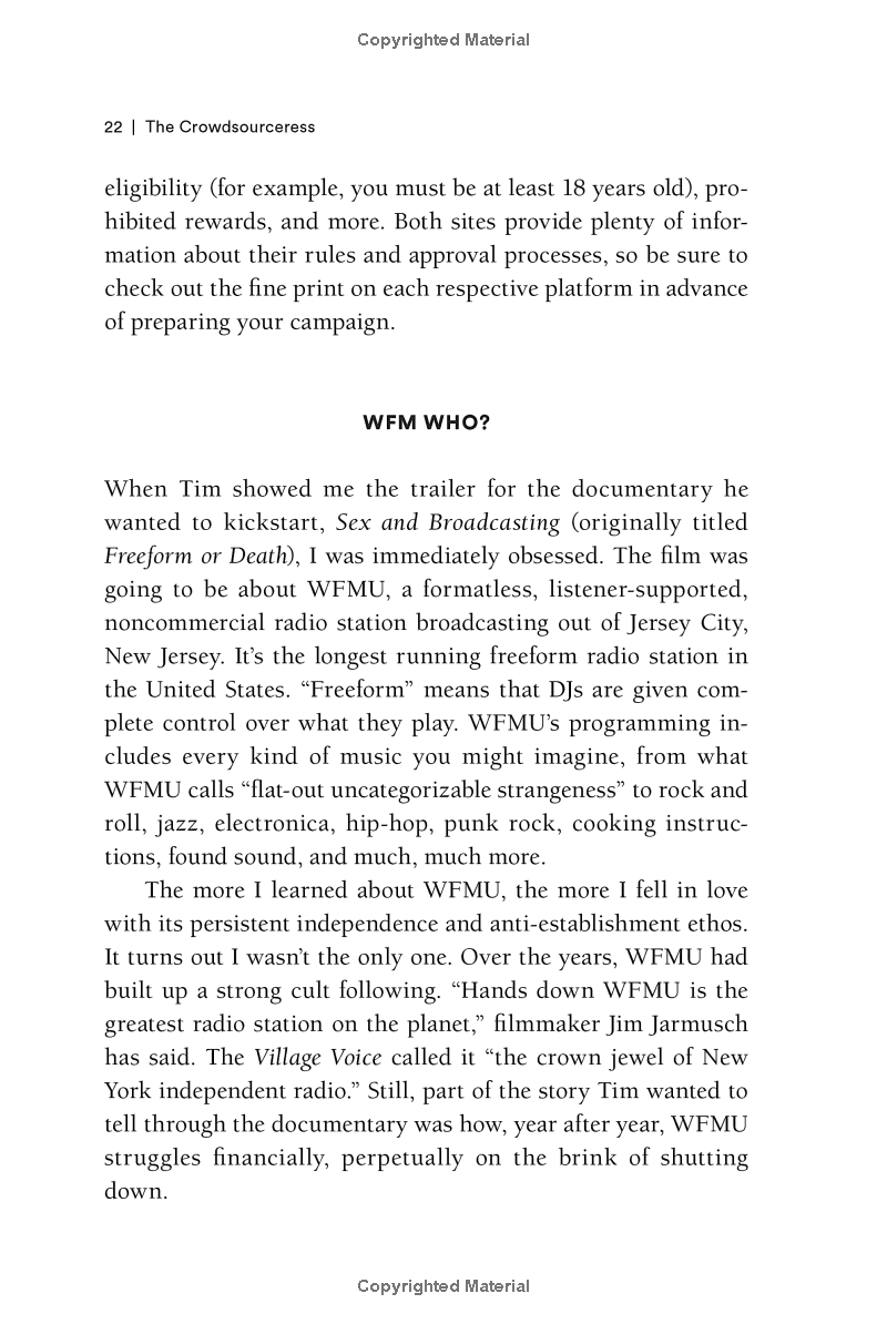 the crowdsourceress: get smart, get funded, and kickstart your next big idea