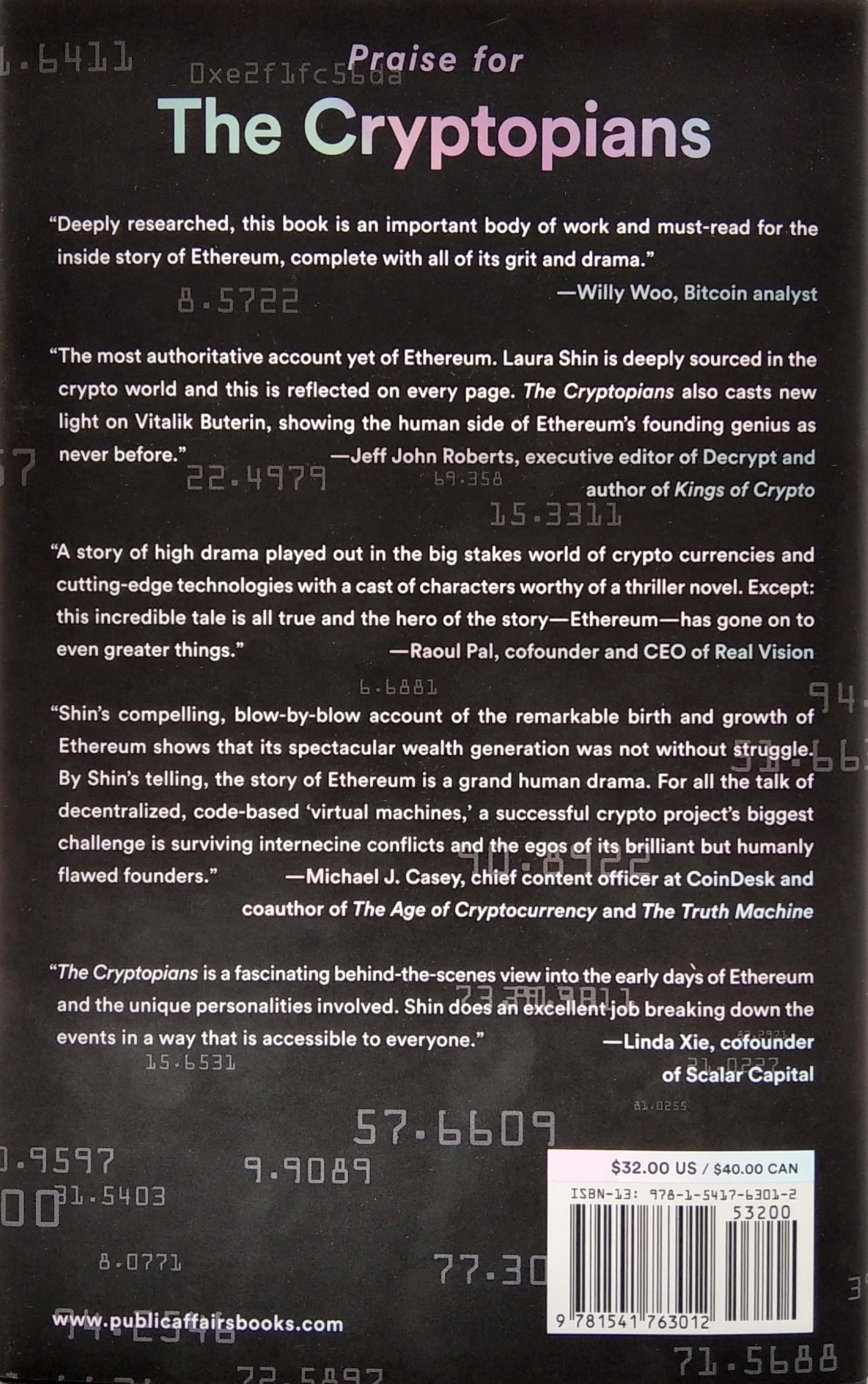 the cryptopians: idealism, greed, lies, and the making of the first big cryptocurrency craze
