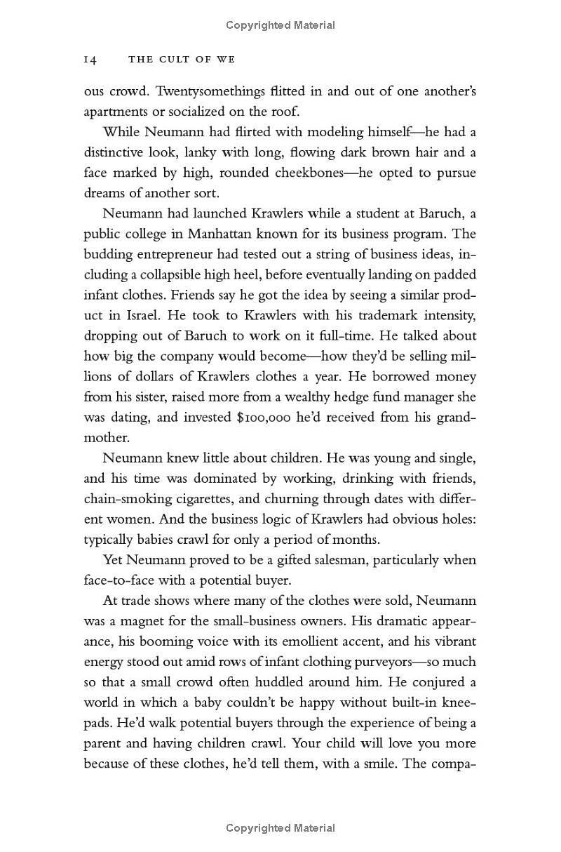 the cult of we : wework and the great start-up delusion