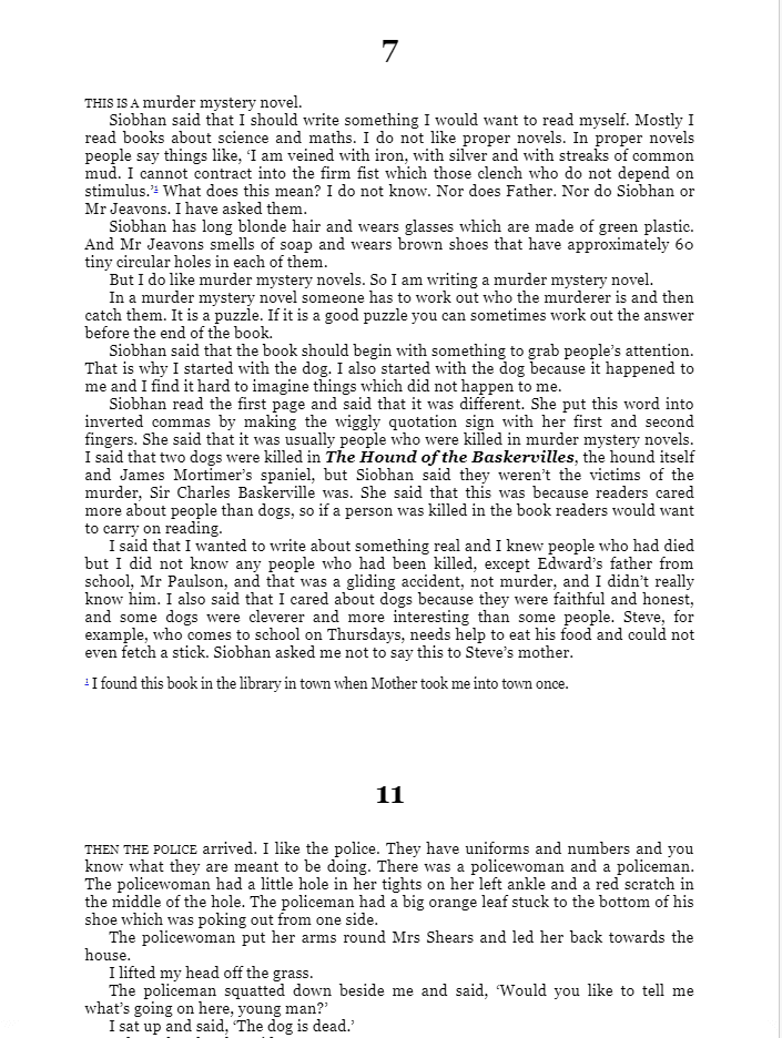 the curious incident of the dog in the night-time : vintage children's classics