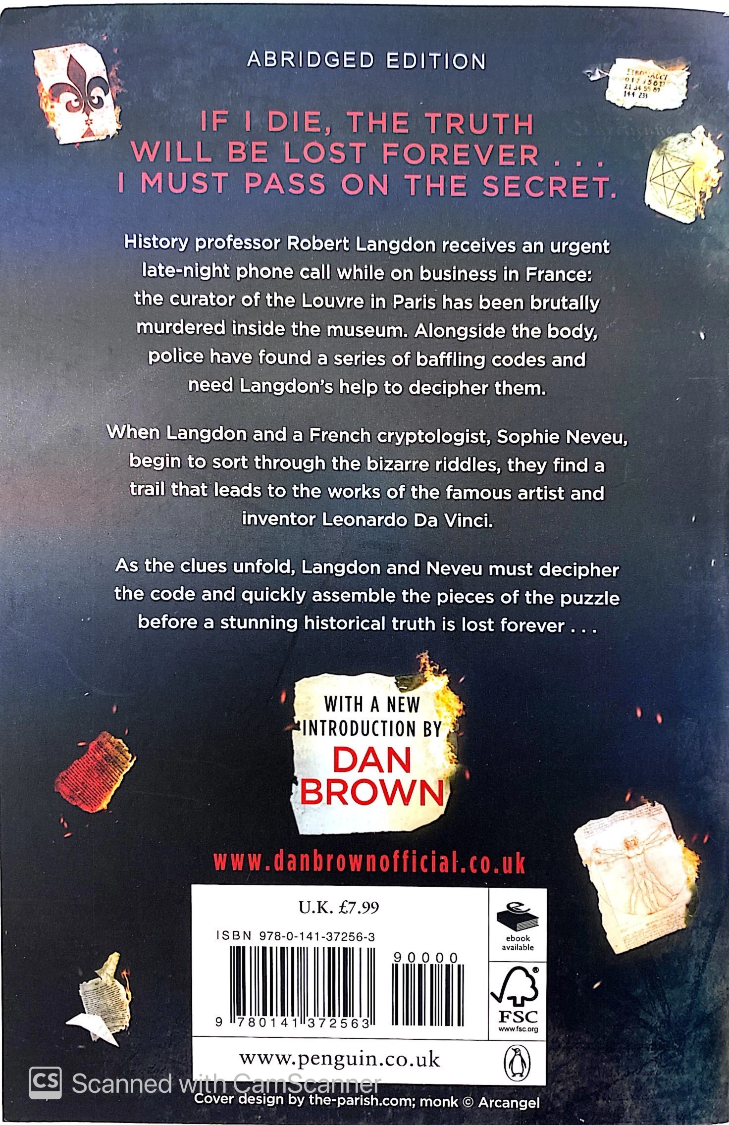 the da vinci code (abridged edition)