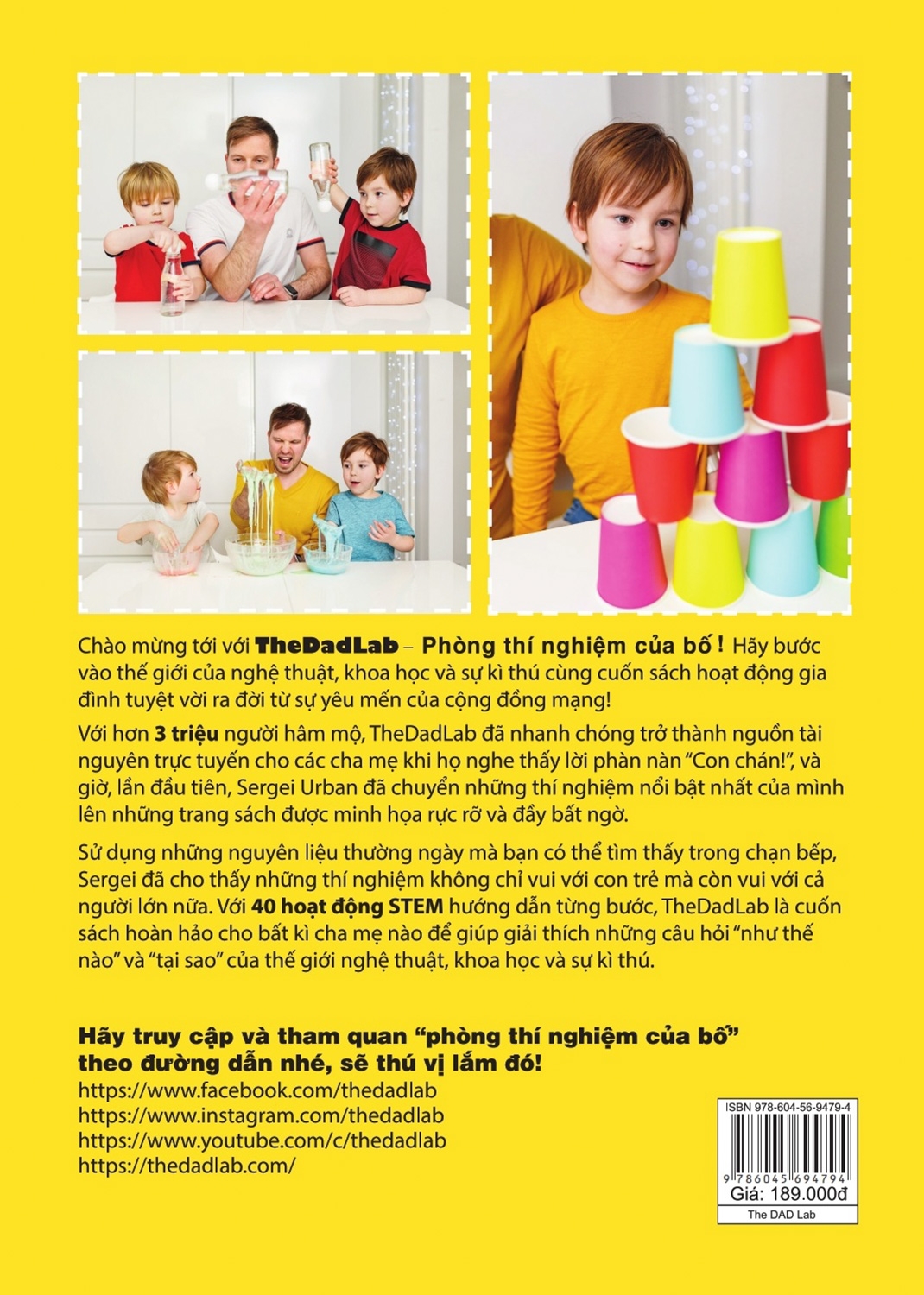 the dad lab - phòng thí nghiệm của bố