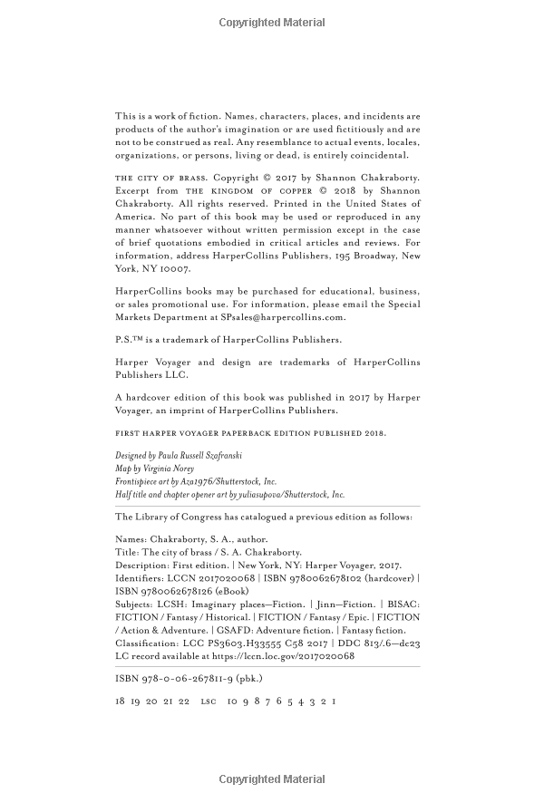 the daevabad trilogy 1: the city of brass