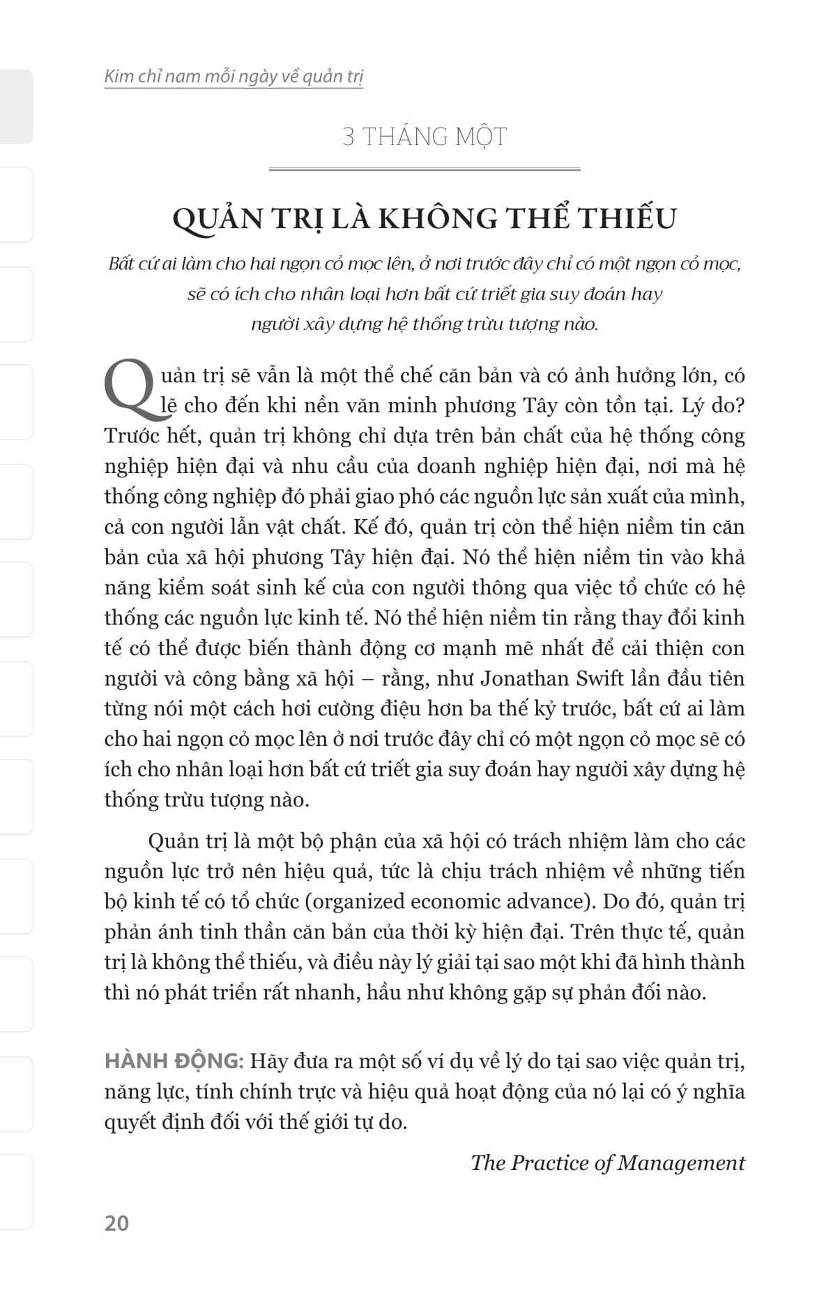 the daily drucker - kim chỉ nam mỗi ngày về quản trị kinh doanh - the daily drucker