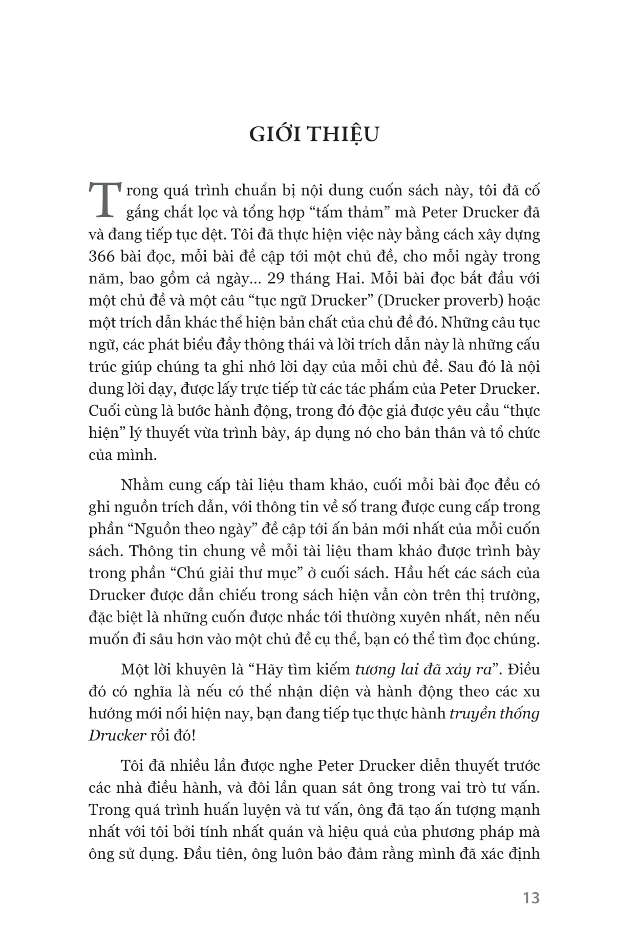 the daily drucker - kim chỉ nam mỗi ngày về quản trị kinh doanh - the daily drucker