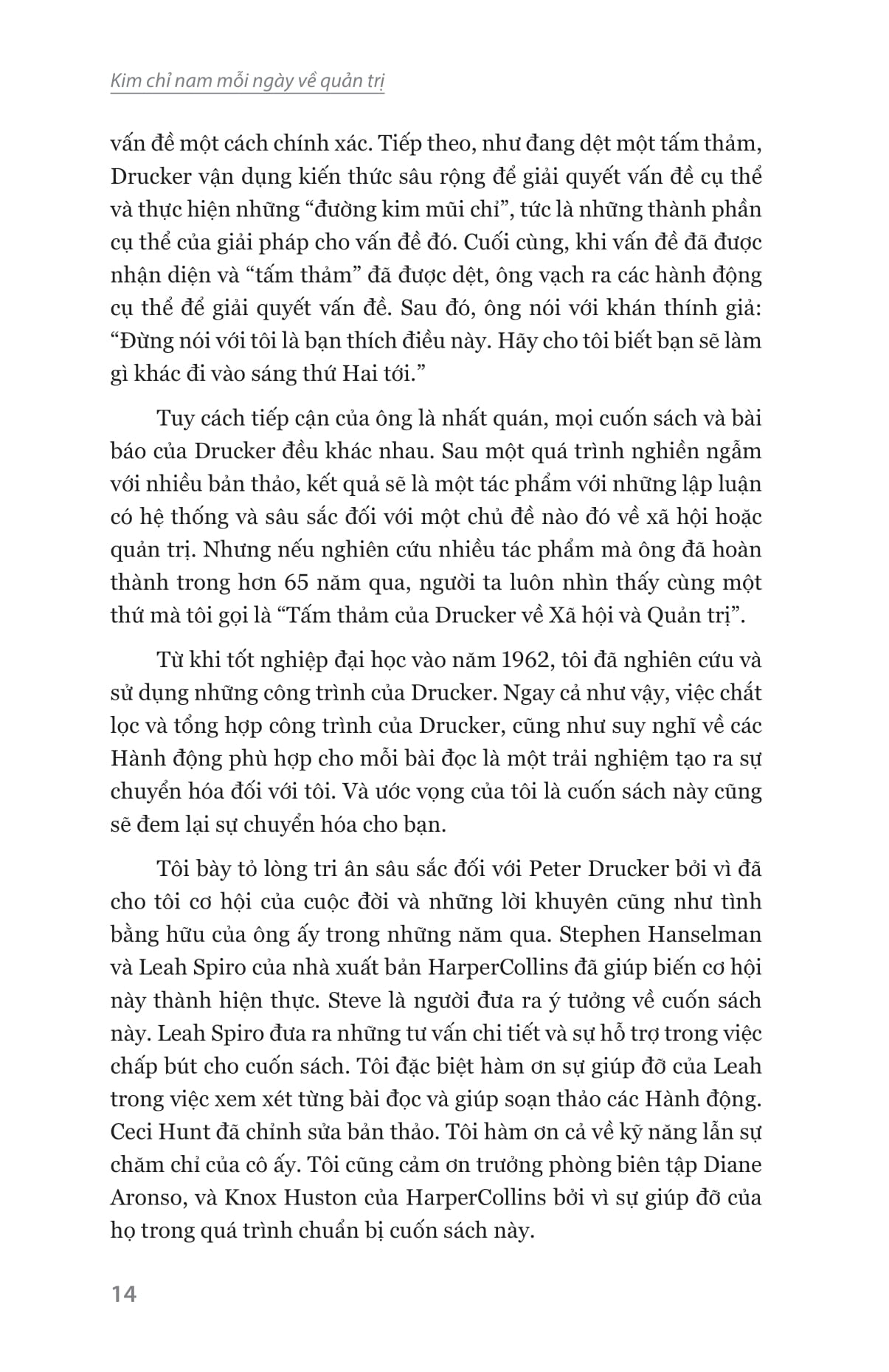 the daily drucker - kim chỉ nam mỗi ngày về quản trị kinh doanh - the daily drucker