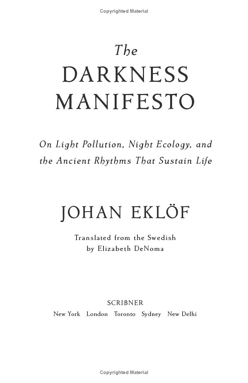 the darkness manifesto