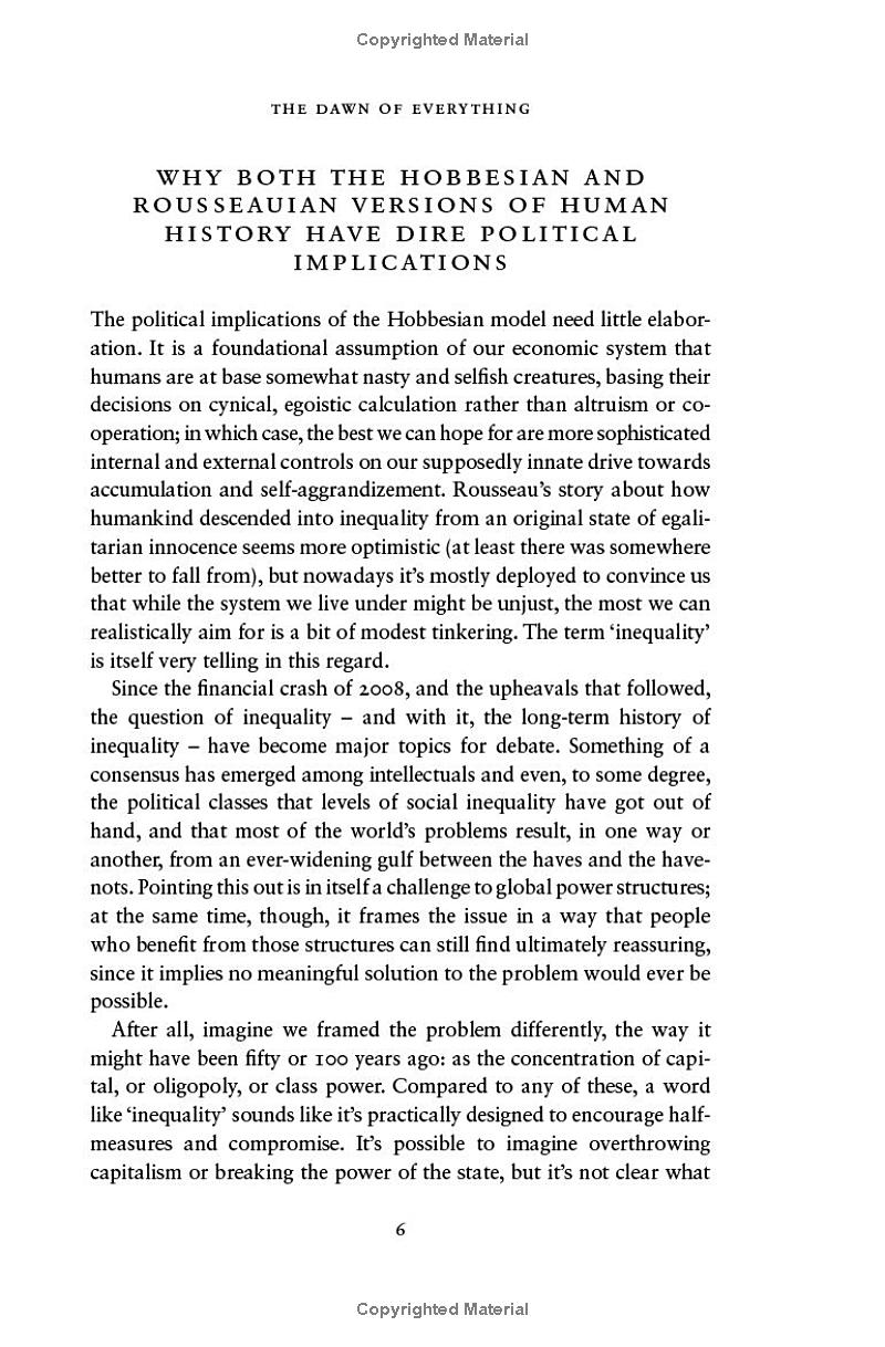 the dawn of everything: a new history of humanity