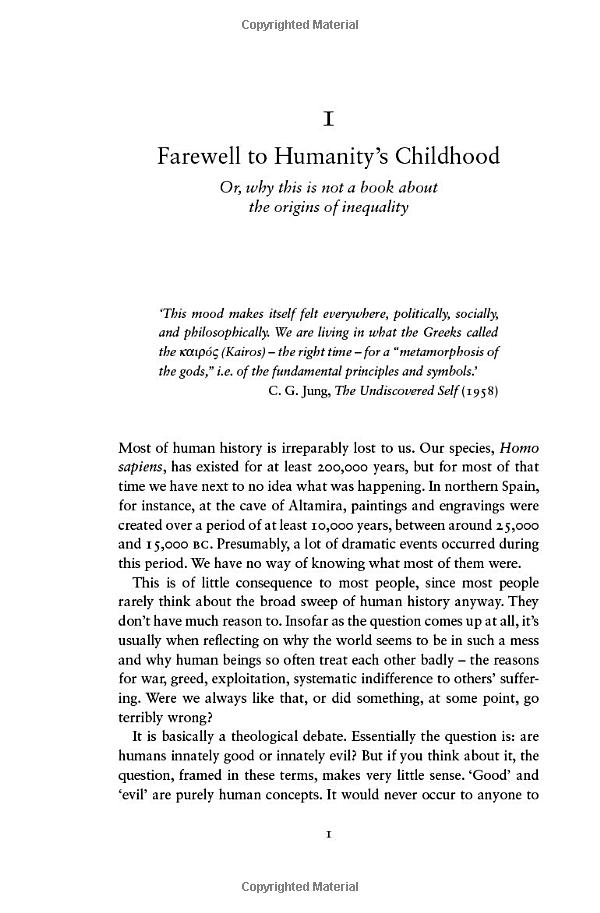 the dawn of everything: a new history of humanity