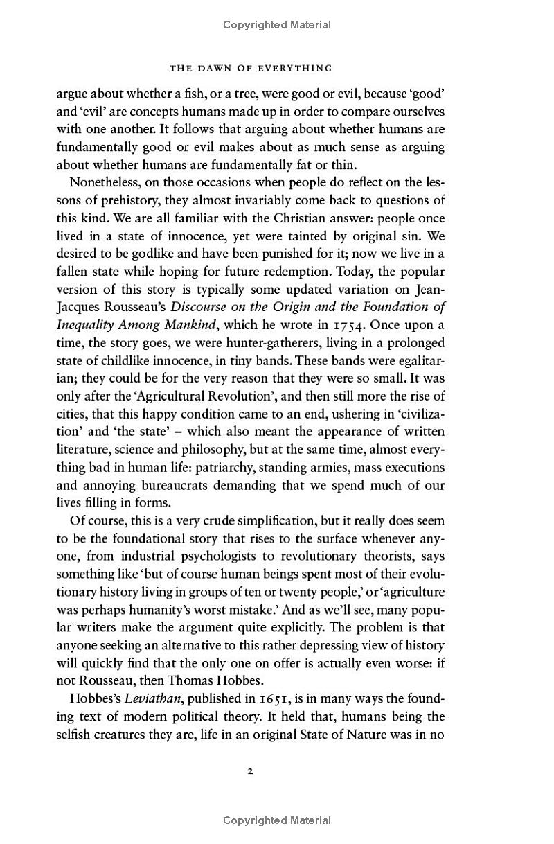 the dawn of everything: a new history of humanity