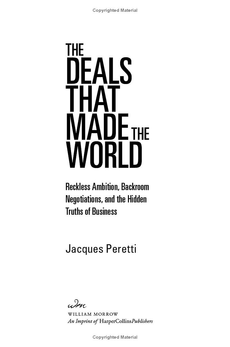 the deals that made the world