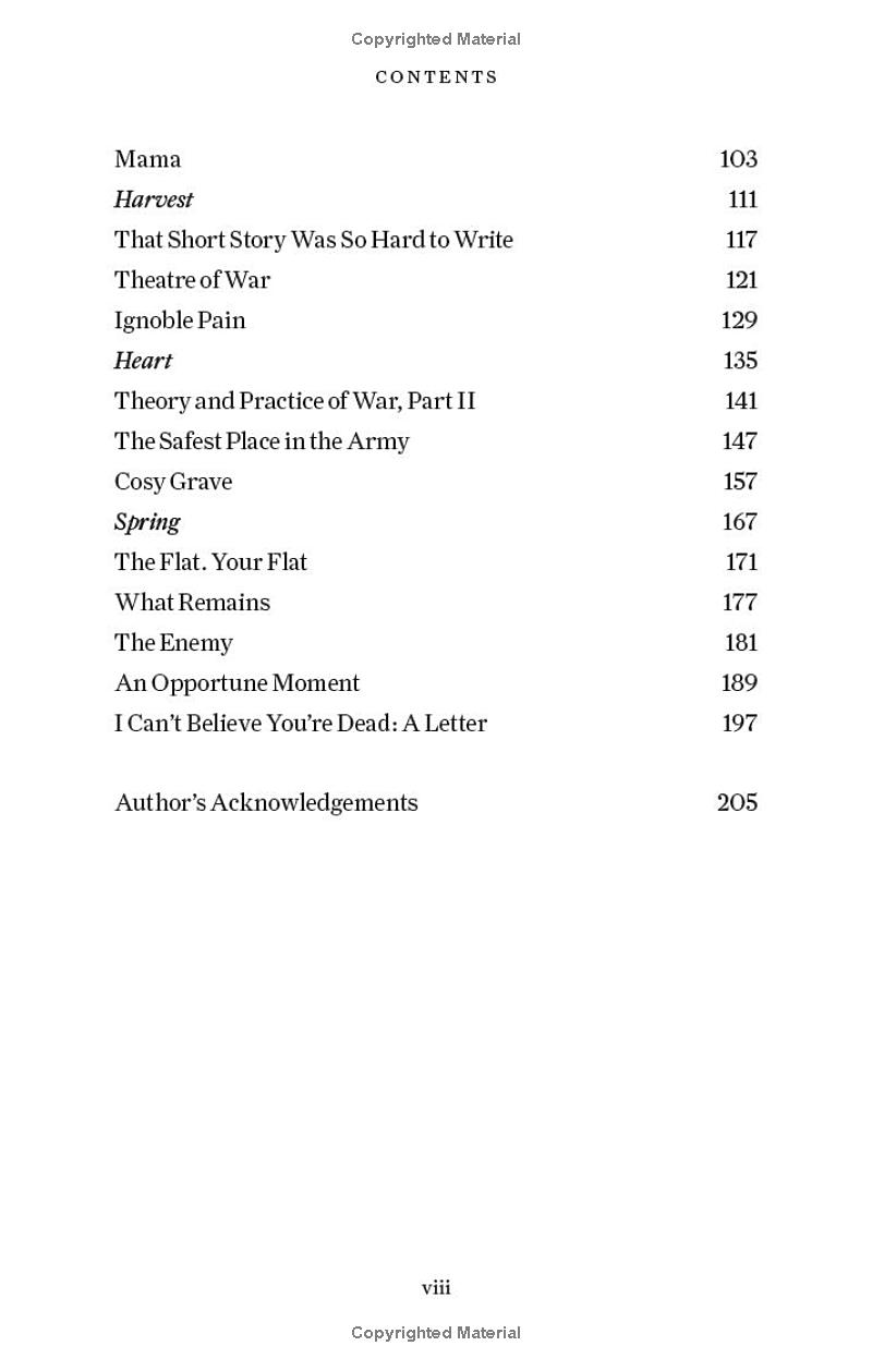 the death of a soldier told by his sister