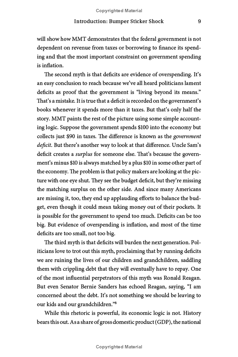 the deficit myth: modern monetary theory and the birth of the people's economy