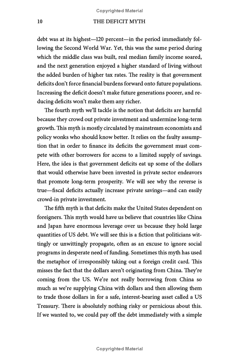 the deficit myth: modern monetary theory and the birth of the people's economy