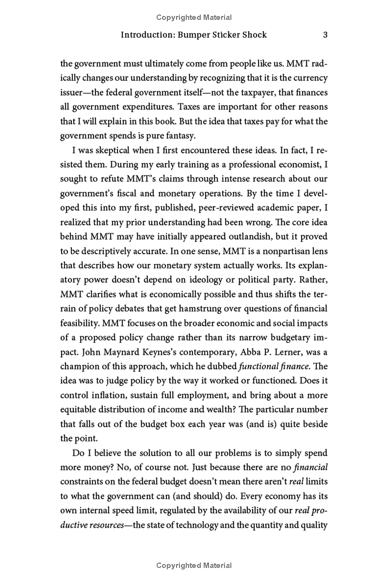 the deficit myth: modern monetary theory and the birth of the people's economy