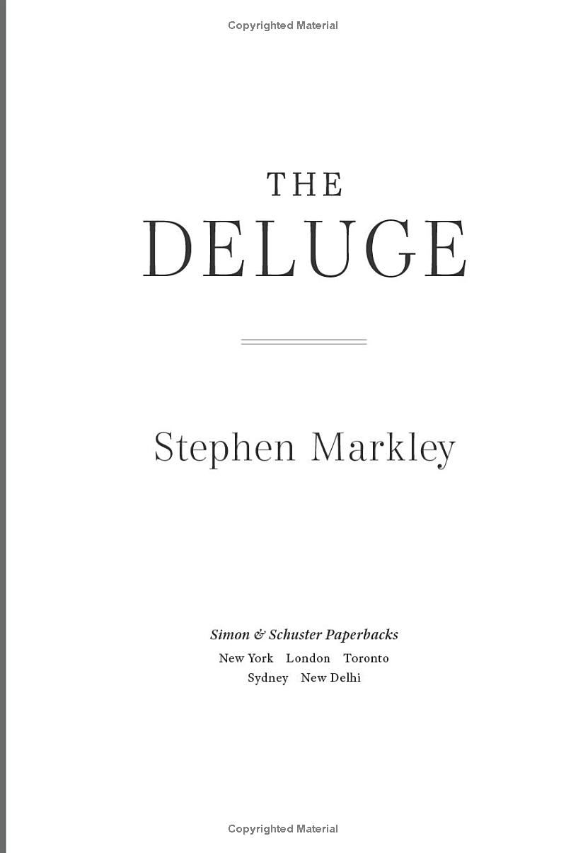 the deluge - stephen markley