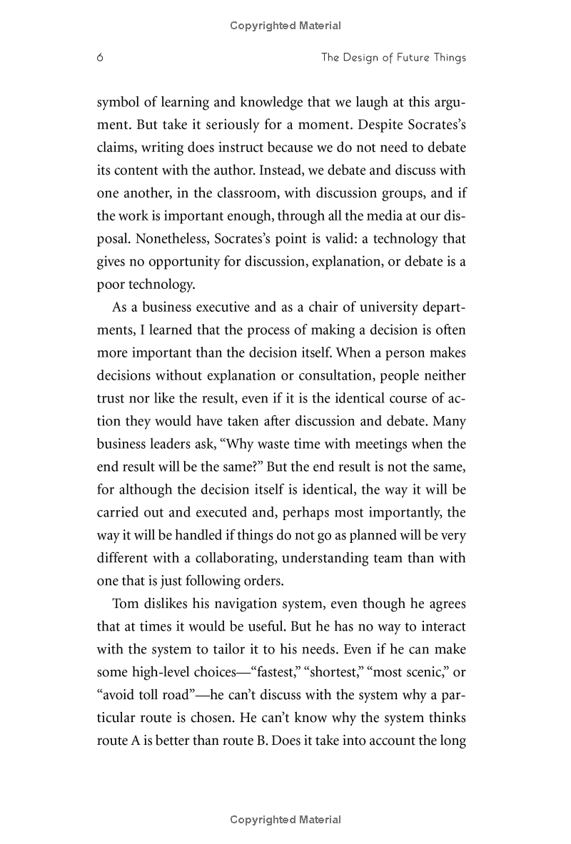 the design of future things