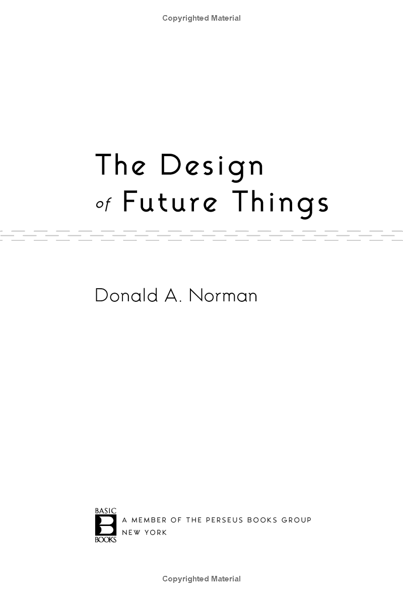 the design of future things