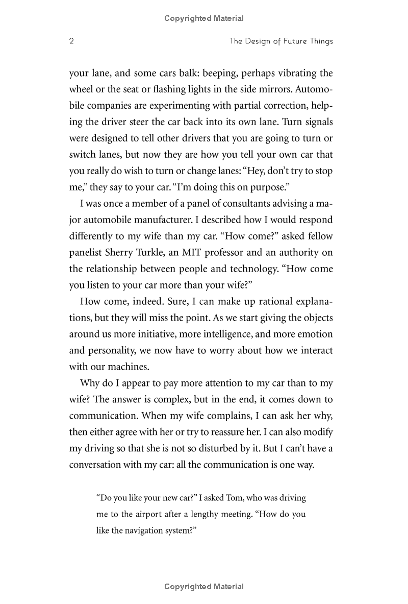 the design of future things