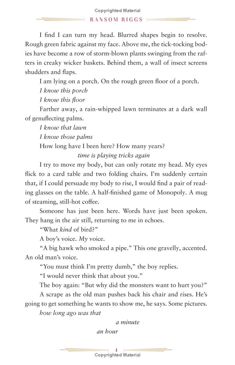 the desolations of devil's acre (miss peregrine's peculiar children)