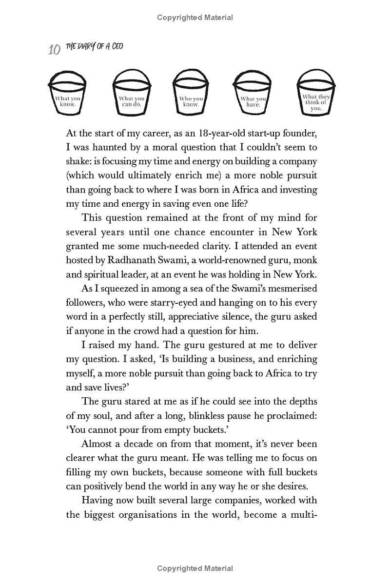 the diary of a ceo: the 33 laws of business and life