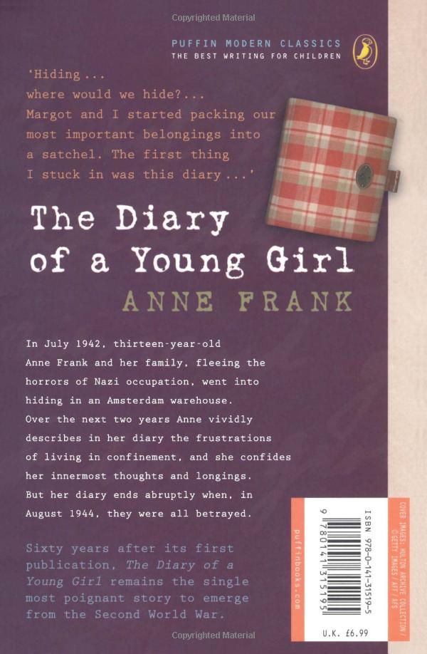The Diary of a Young Girl. Anne Frank (Puffin Modern Classics)