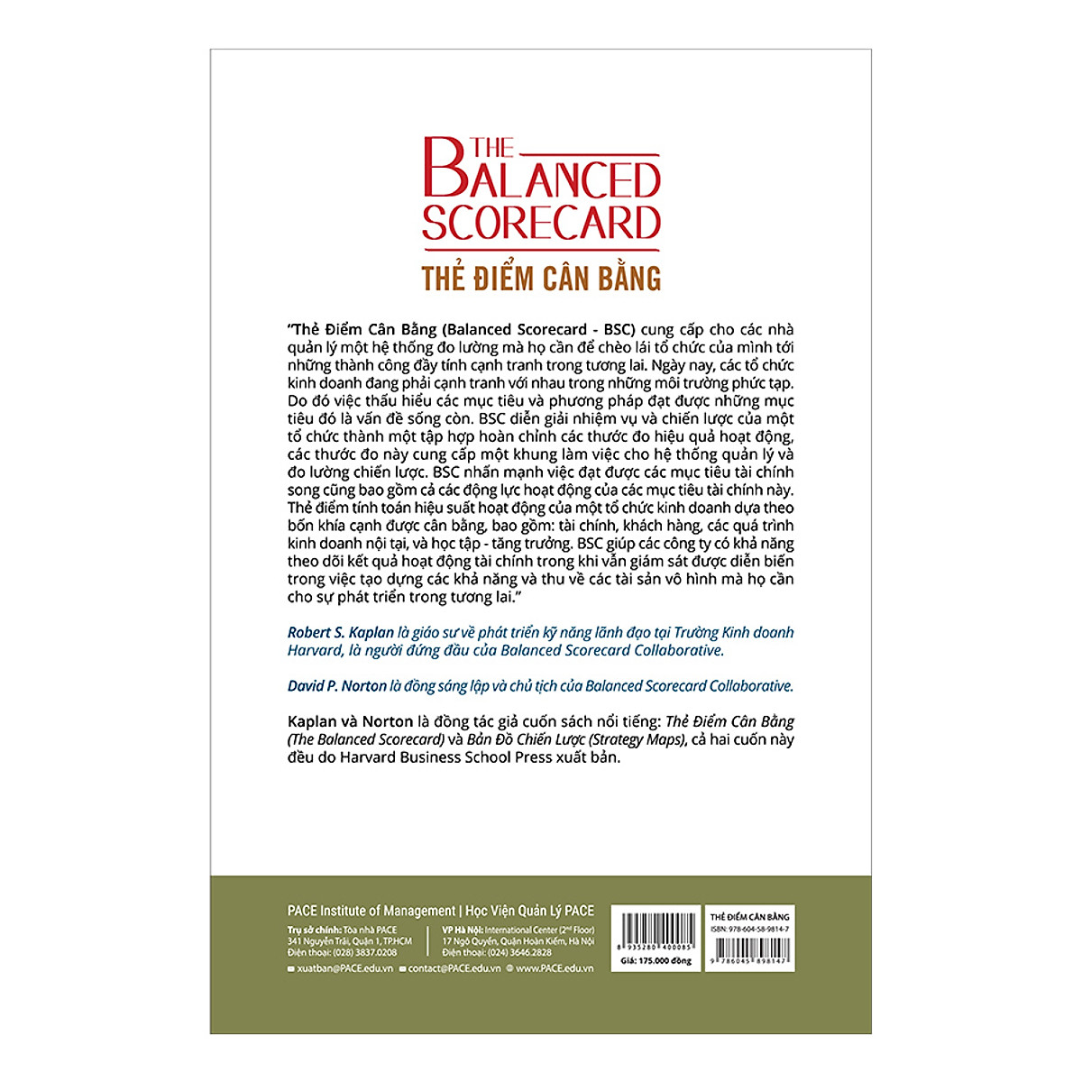 The Diem Can Bang - The Balanced Scorecard