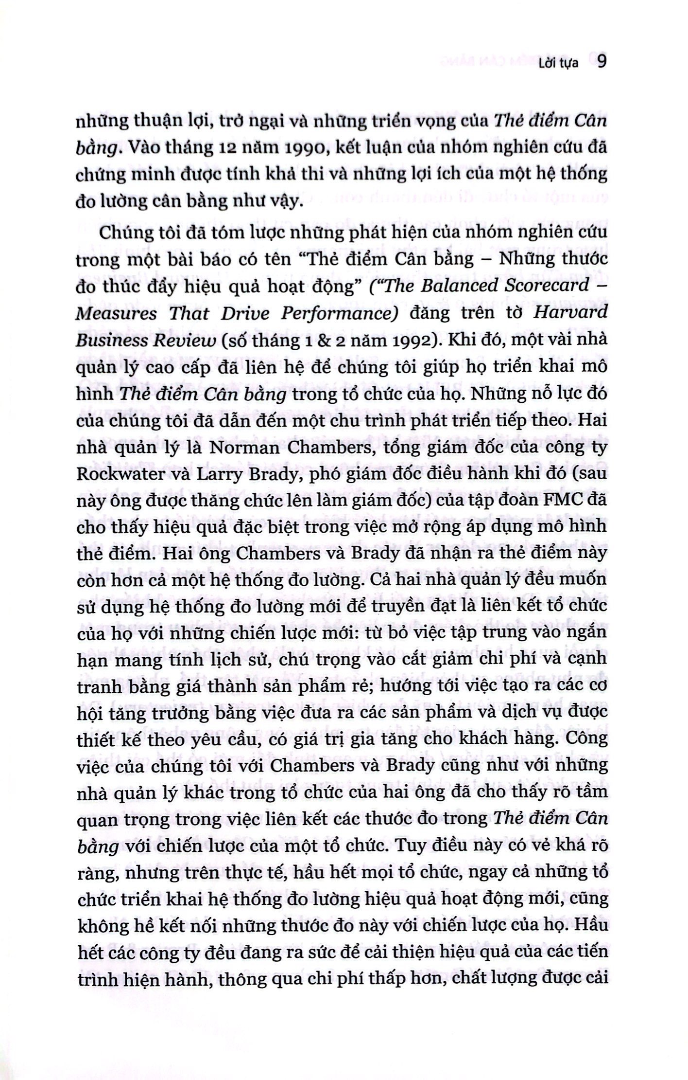 thẻ điểm cân bằng - the balanced scorecard (tái bản 2024)