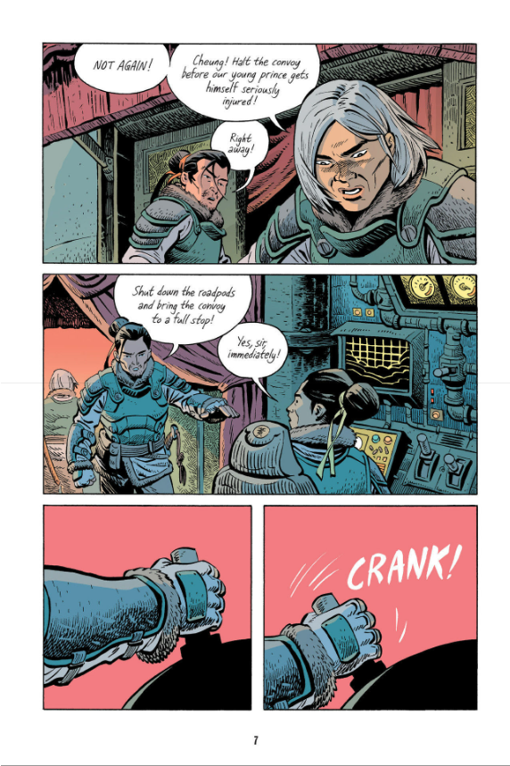 the dragon path: a graphic novel