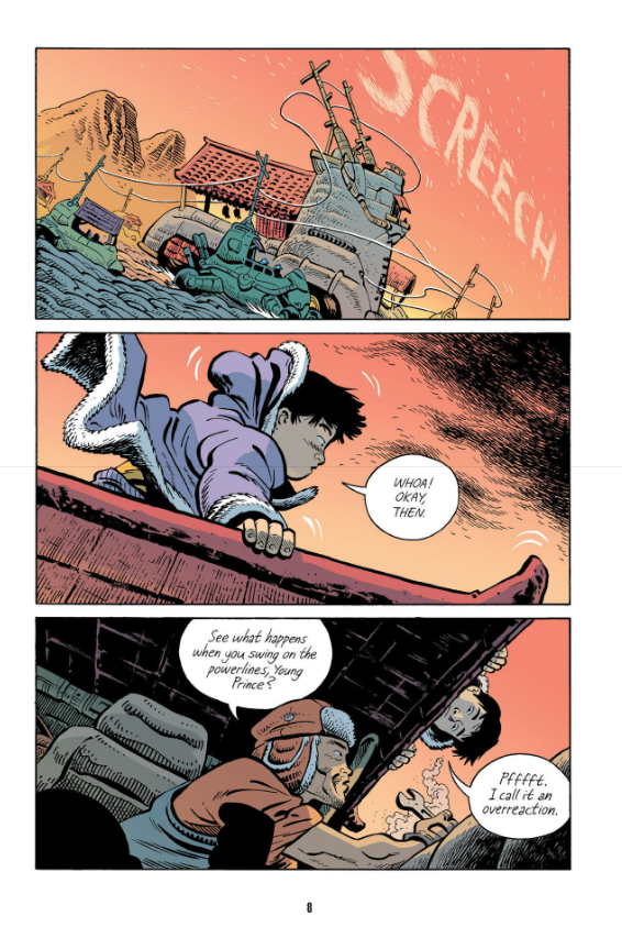 the dragon path: a graphic novel