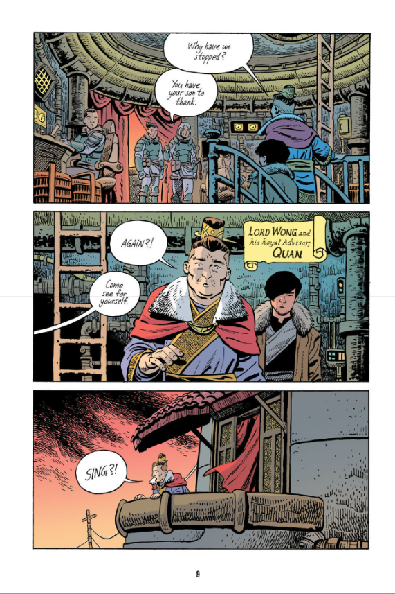 the dragon path: a graphic novel