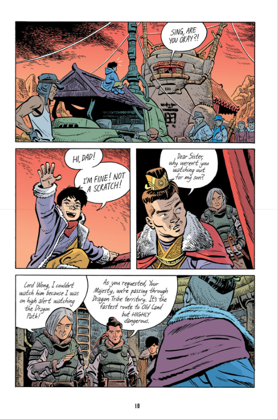 the dragon path: a graphic novel