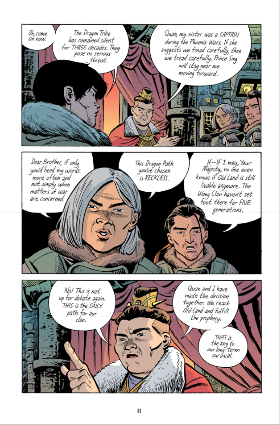 the dragon path: a graphic novel