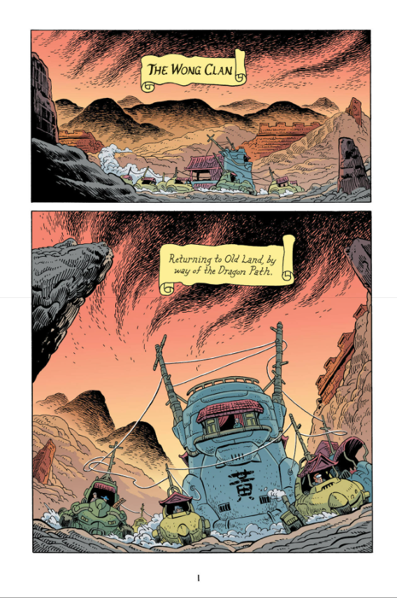 the dragon path: a graphic novel