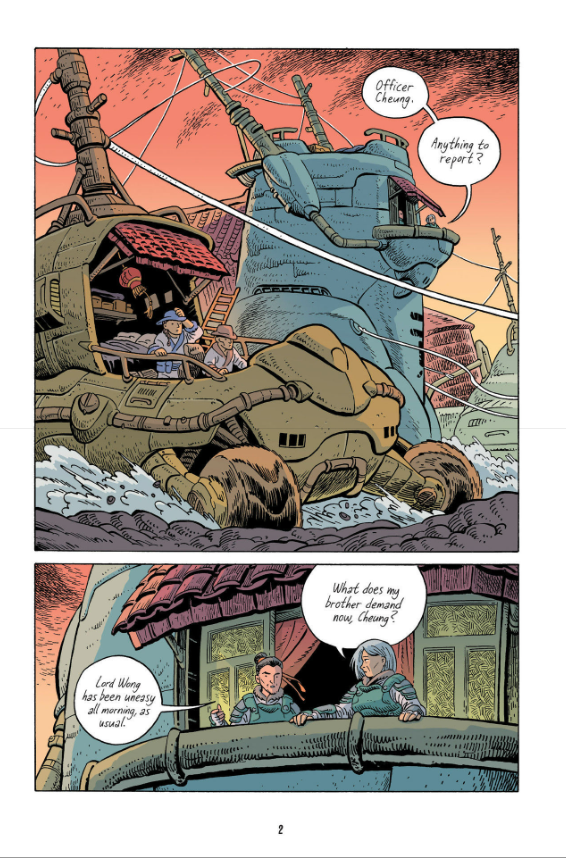 the dragon path: a graphic novel