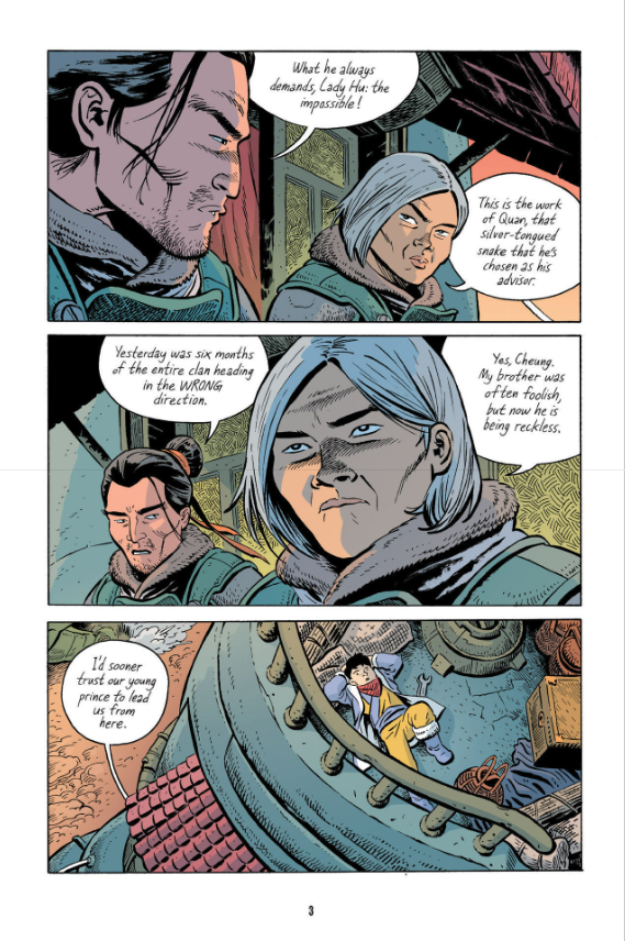 the dragon path: a graphic novel