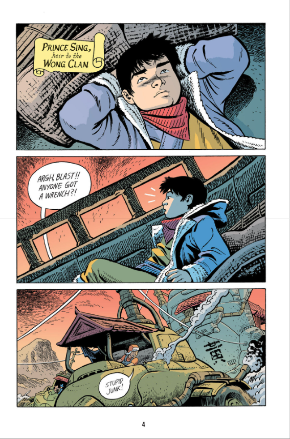 the dragon path: a graphic novel