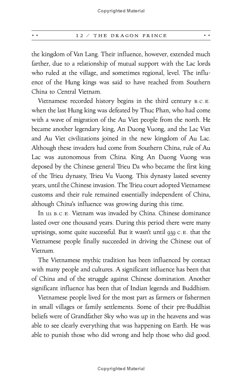 the dragon prince: stories and legends from vietnam