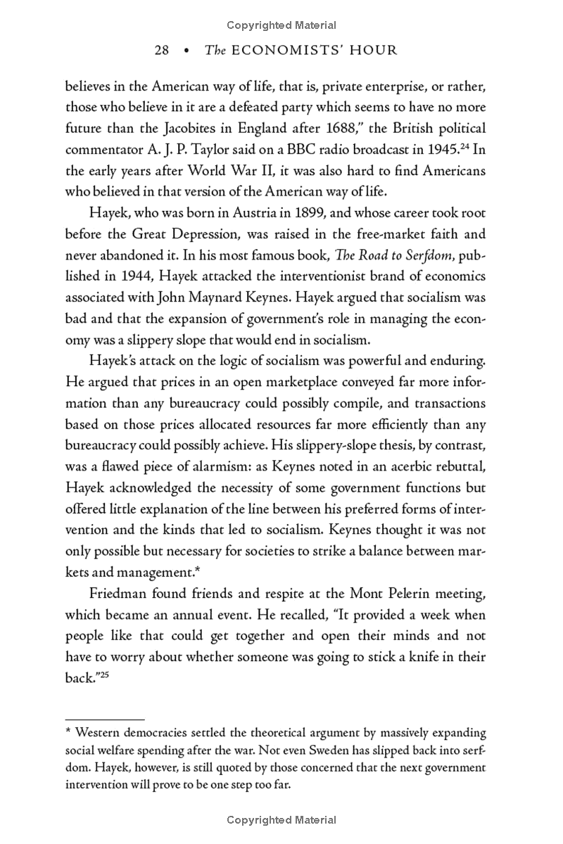 the economists' hour: how the false prophets of free markets fractured our society