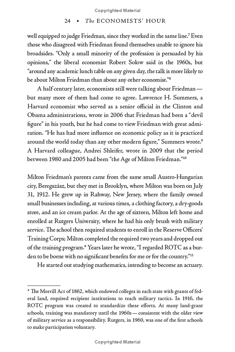 the economists' hour: how the false prophets of free markets fractured our society