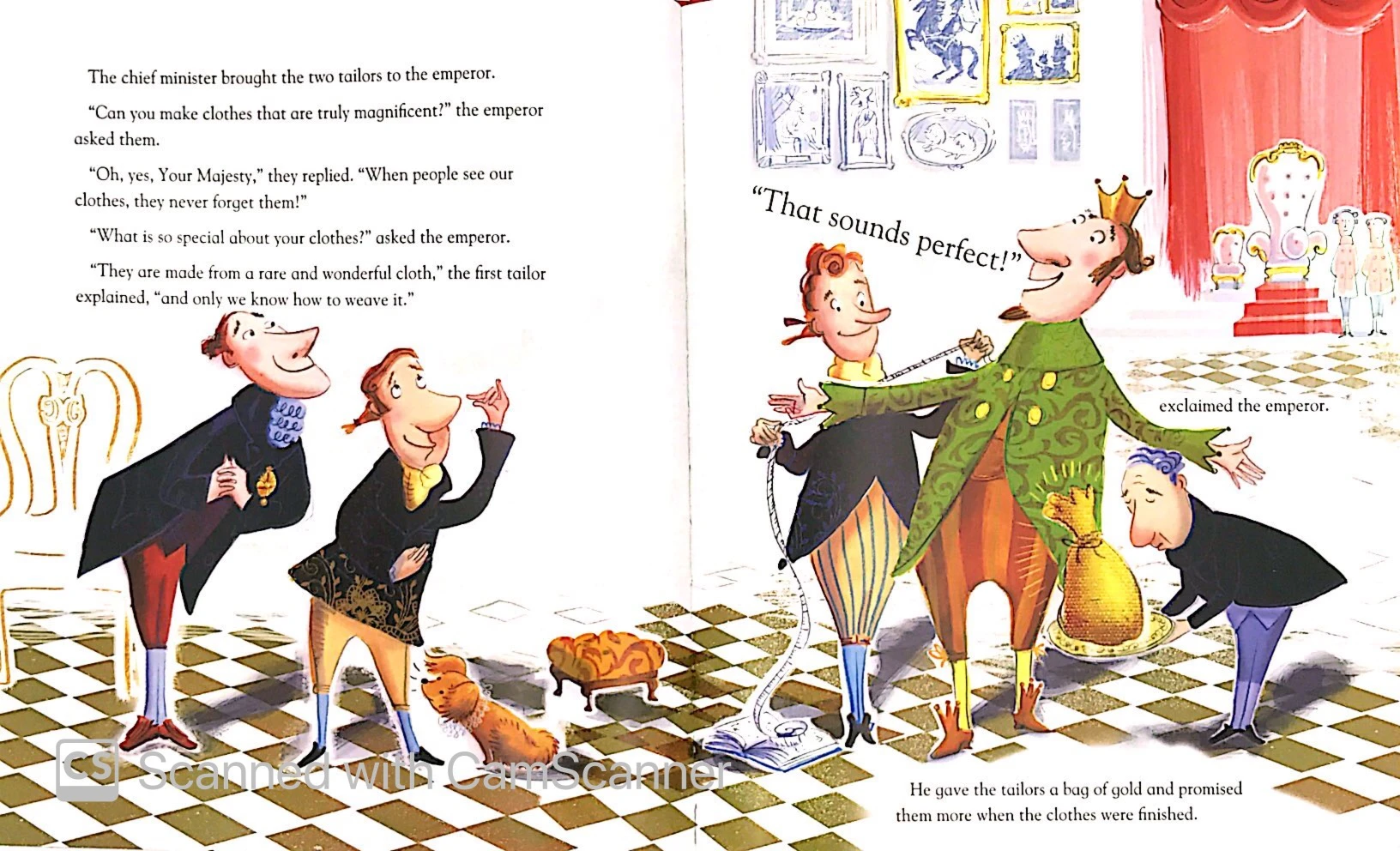 the emperor's new clothes (hardcover)