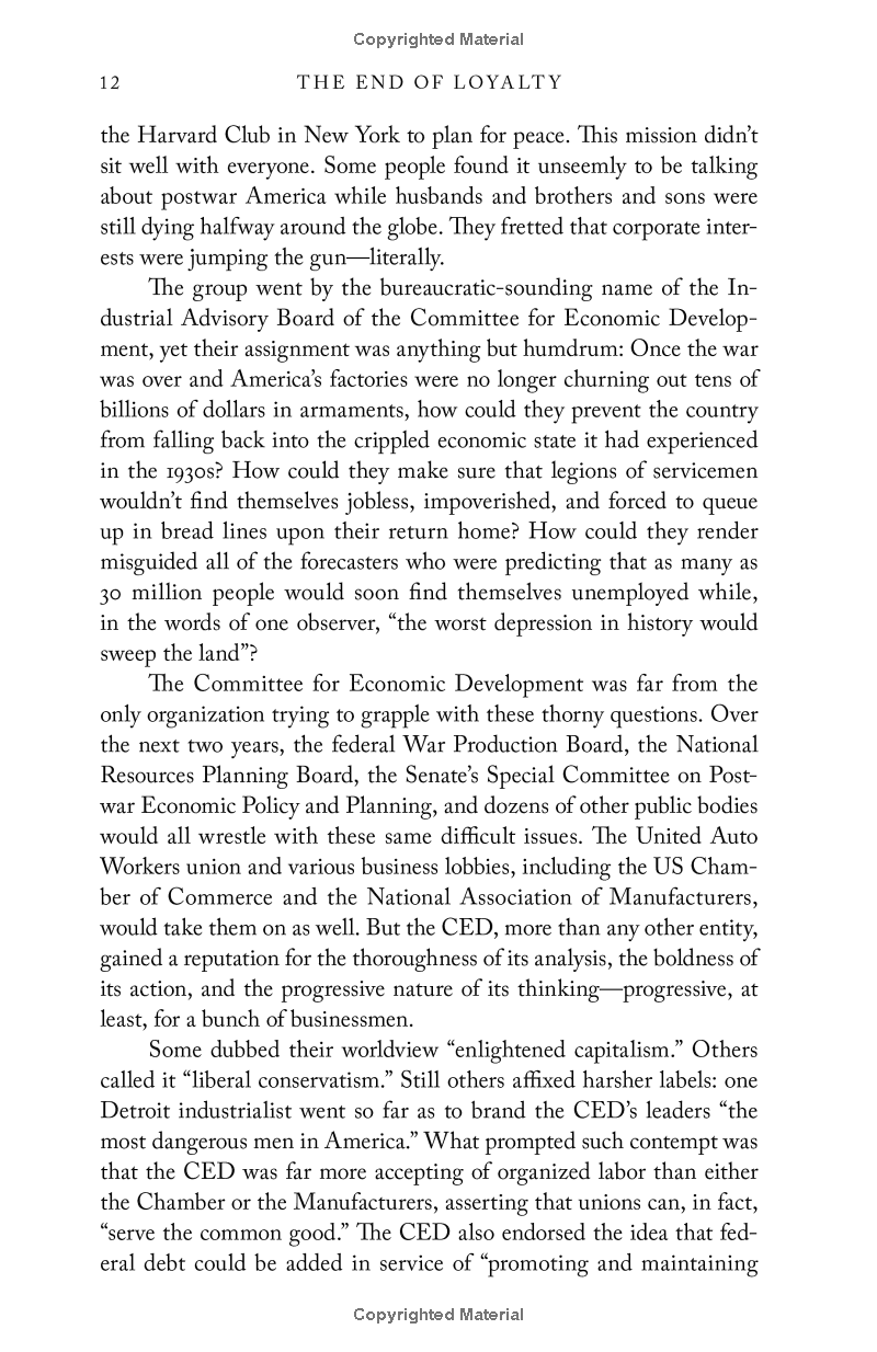 the end of loyalty: the rise and fall of good jobs in america